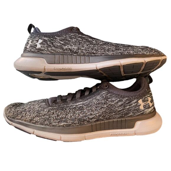 Under Armour Gray Lighting 2 Charged Sneakers Size 8 - Picture 6 of 8